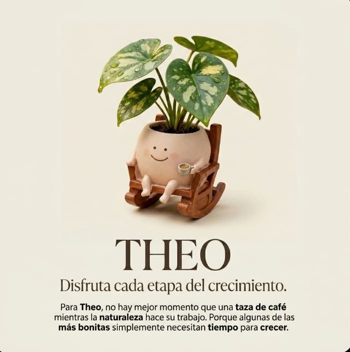Theo 🌿 | Disfruta cada etapa del crecimiento.