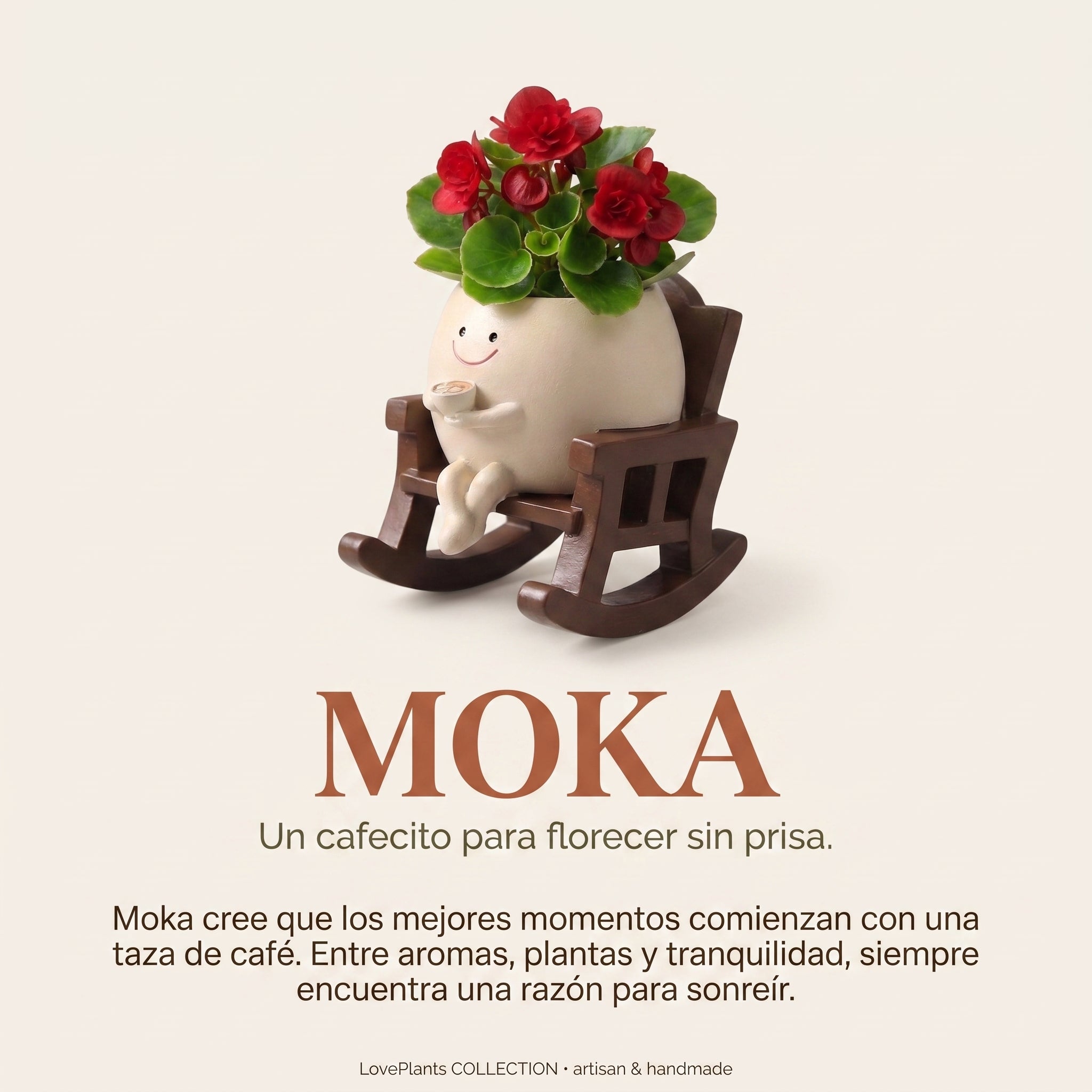 Moka 🌿 | Un cafecito para florecer sin prisa.