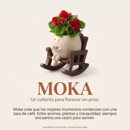 Moka 🌿 | Un cafecito para florecer sin prisa.