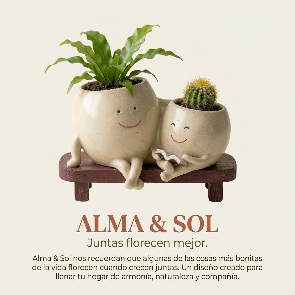 Alma & Sol 🌿| Porque crecer juntos siempre es más bonito.